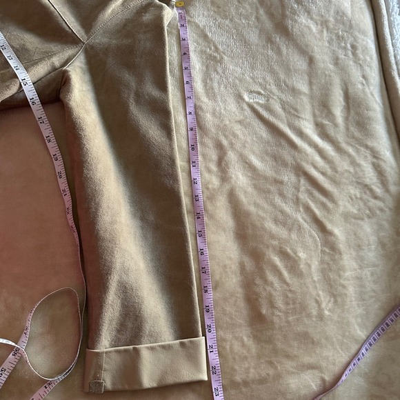 Vintage Banana Republic Womens Suede Leather Button Front Jacket Tan Size L - Picture 5 of 9